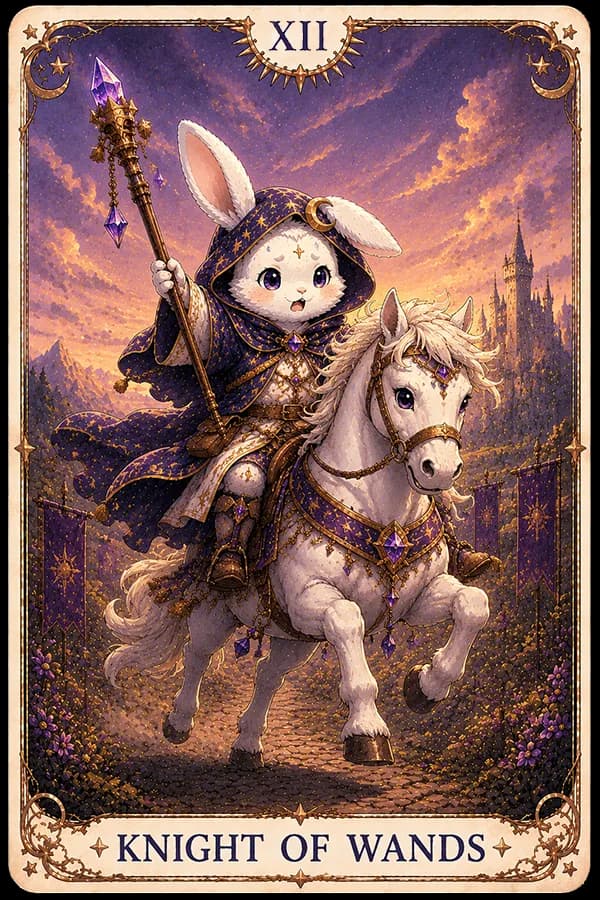 Knight of Wands (Knight of Wands) ไพ่ทาโรต์