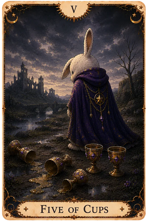 Five of Cups