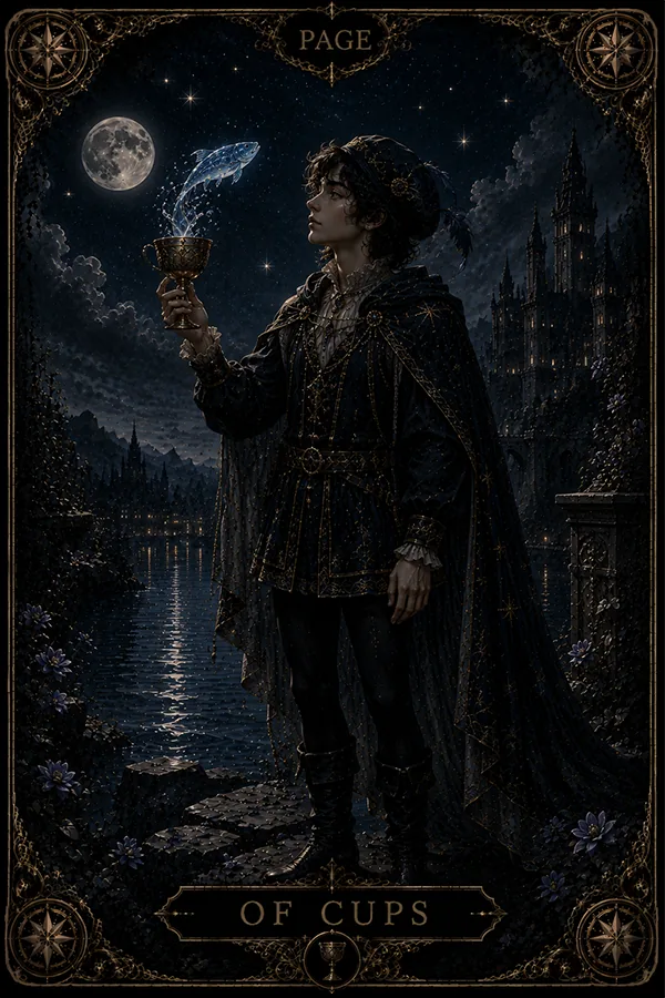 Page of Cups